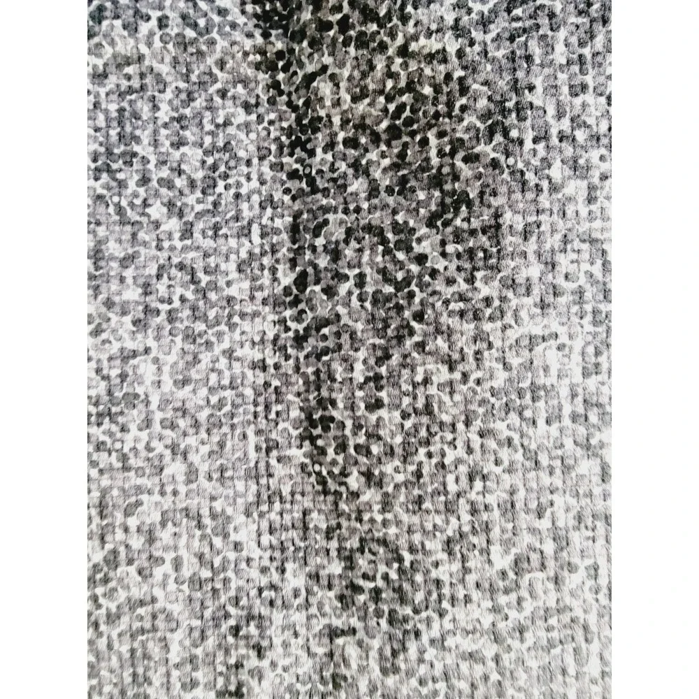 Theory 4 Skirt Black Gray White Pencil Tweed Uniform Dot Side Zip NWT‎ RV $215